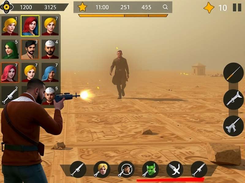 Bhagat Singh Strikers strategy guide showing formation layouts