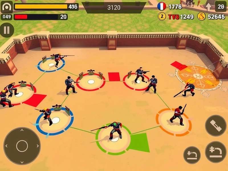 Bhagat Singh Strikers gameplay screenshot showing strategic combat